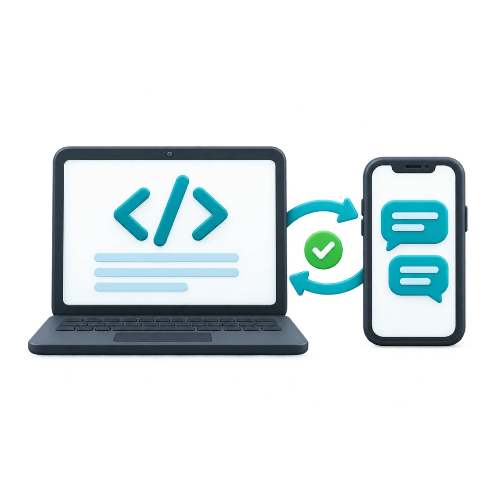 SMS-applicatie op maat